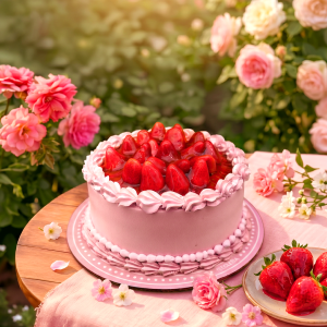 Dulzura de fresa (redondo)